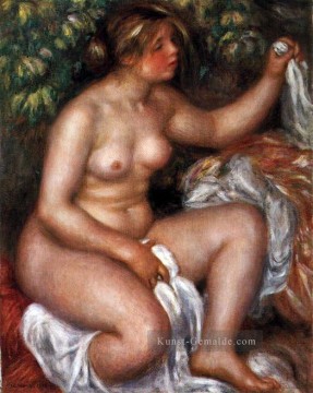 Pierre Auguste Renoir Werke - apres le bain Pierre Auguste Renoir